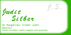 judit silber business card